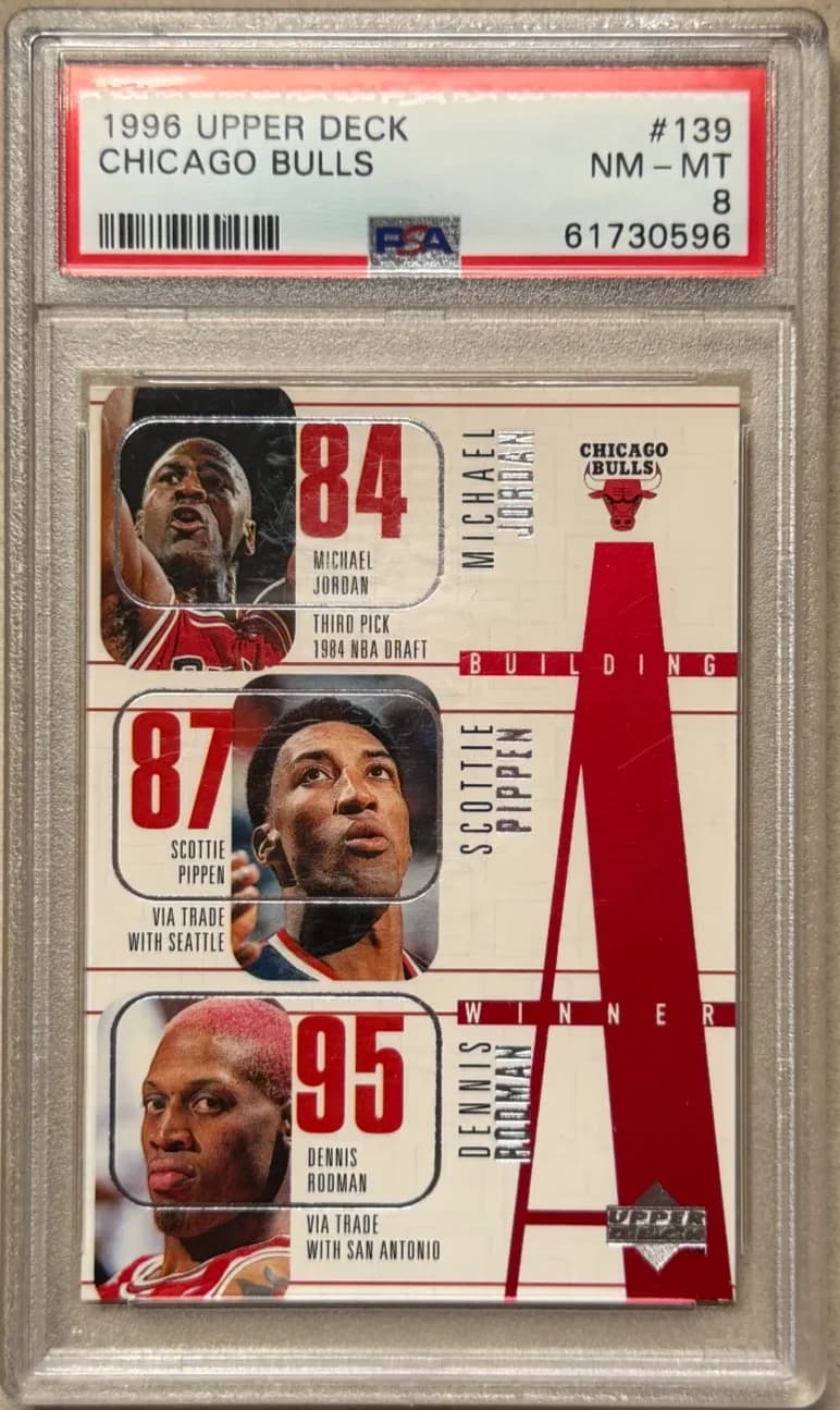 1996 Chicago Bulls Upper Deck Upper Deck 139