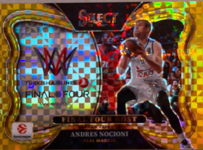 2023-24 Andres Nocioni Panini Select Gold Checkerboard 10