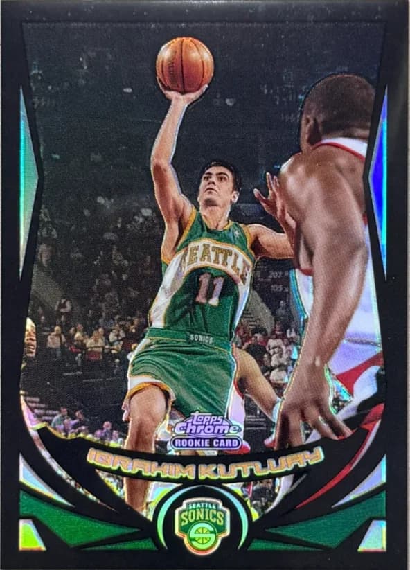 2005 Ibrahim Kutluay Topps Chrome Black Refractor 216
