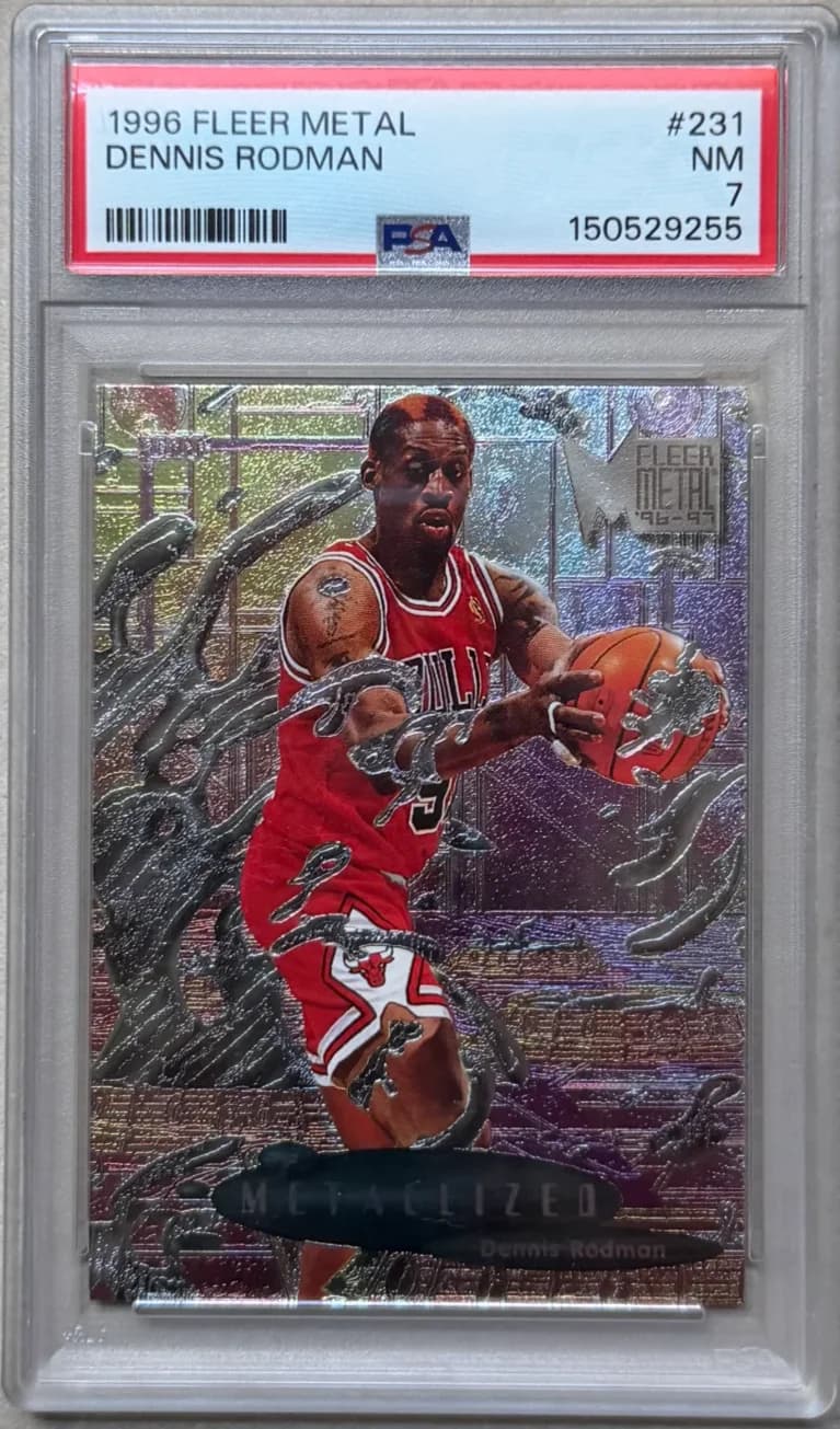 1996-97 Dennis Rodman Fleer Metal 231