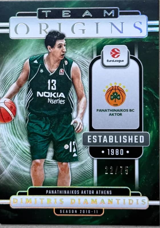 2023-24 Dimitris Diamantidis Panini Origins 7
