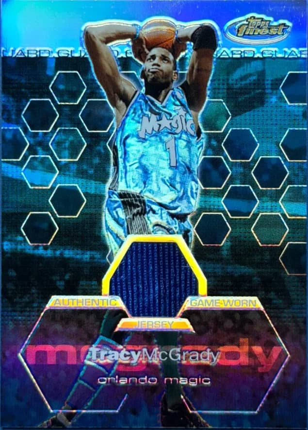 2003 Tracy McGrady Topps Finest Refractor 146