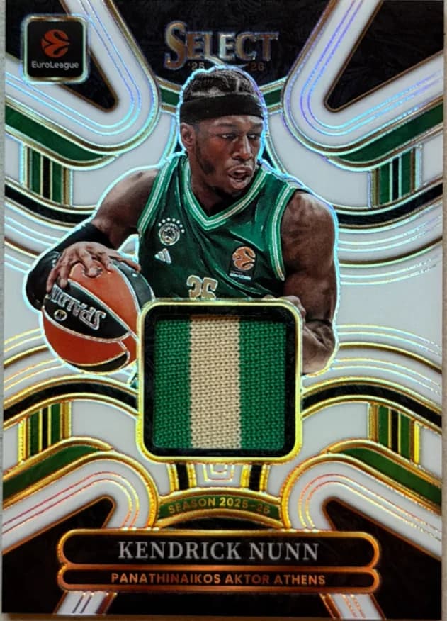 2025-26 Kendrick Nunn Panini Select SM-NUN