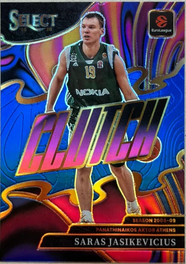 2025-26 Saras Jasikevicius Panini Select 11
