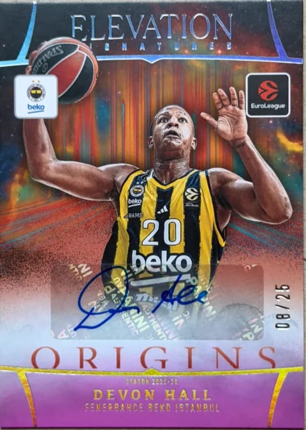 2025-26 Devon Hall Panini Origins ES-HAL
