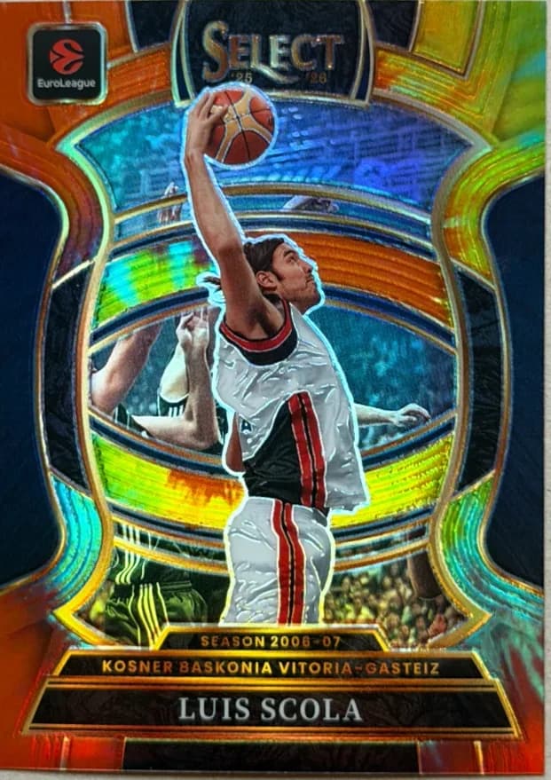 2025-26 Luis Scola Panini Select Orange 35