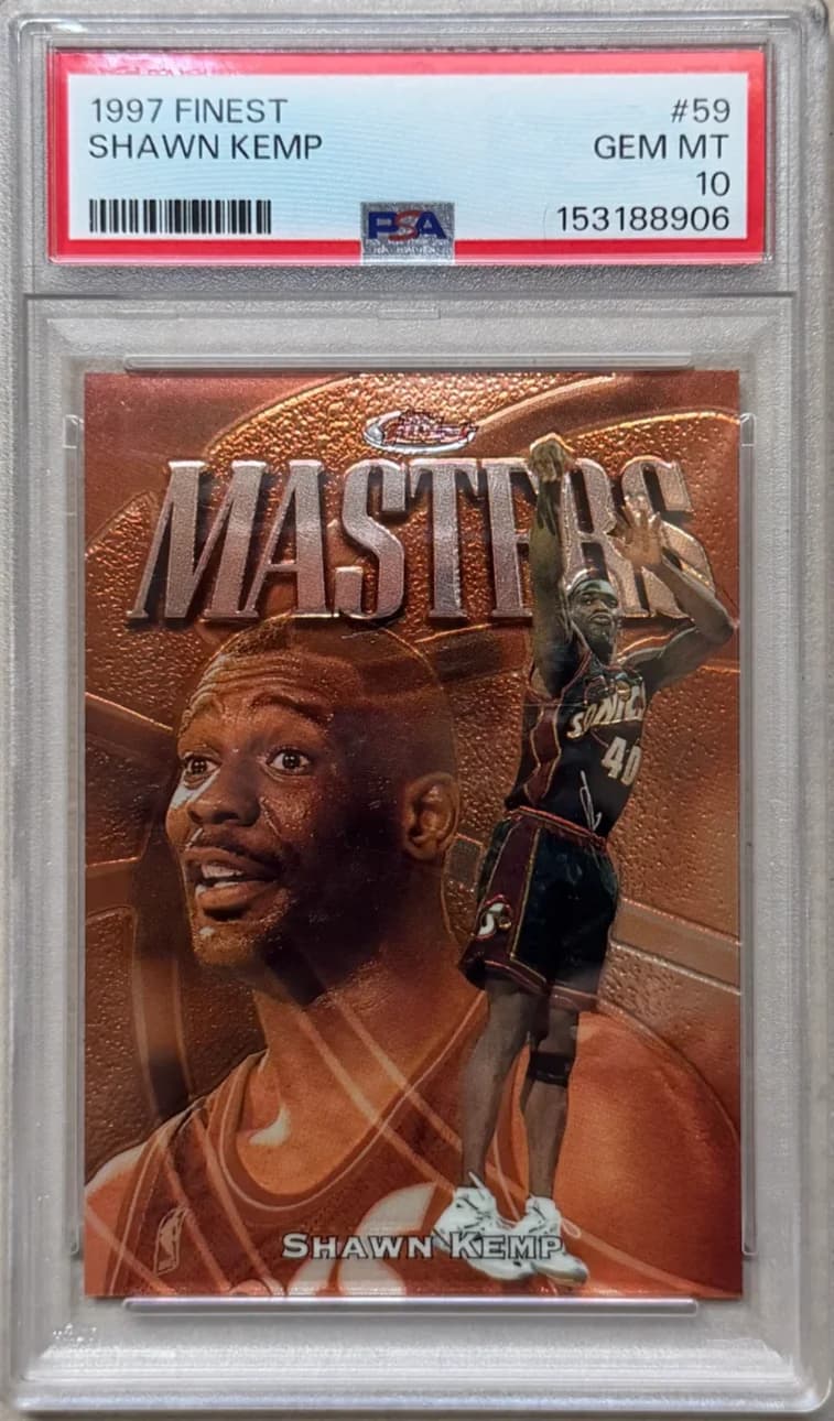 1997 Shawn Kemp Topps Finest 59