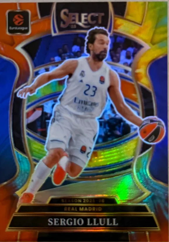 2025-26 Sergio Llull Panini Select Tie-Dye 89