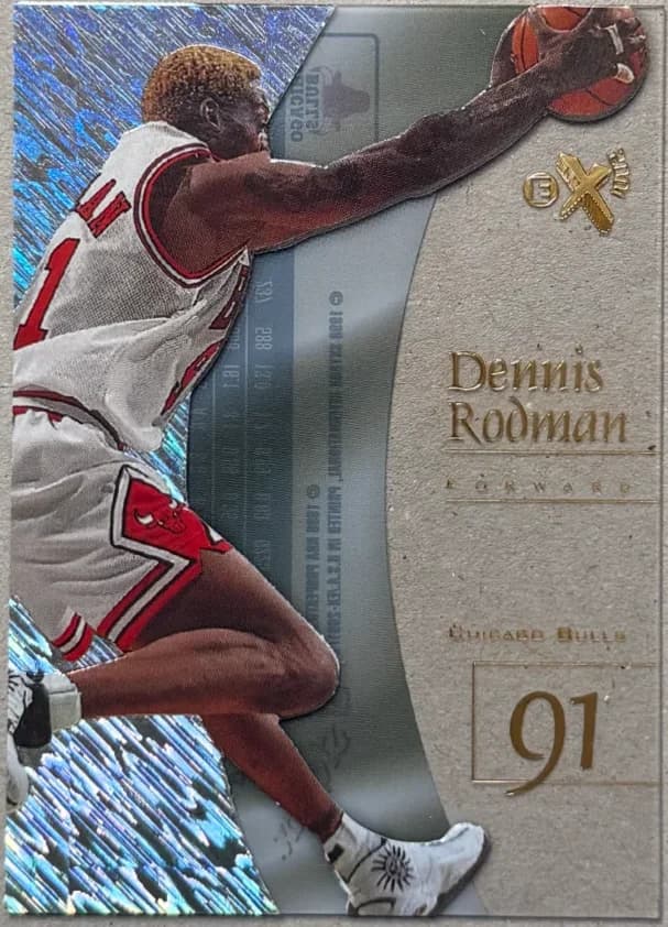 1998 Dennis Rodman SkyBox E-X2001 5