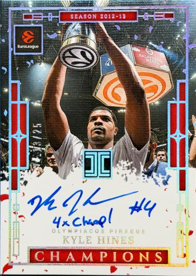2023-24 Kyle Hines Panini Impeccable IMC-HIN