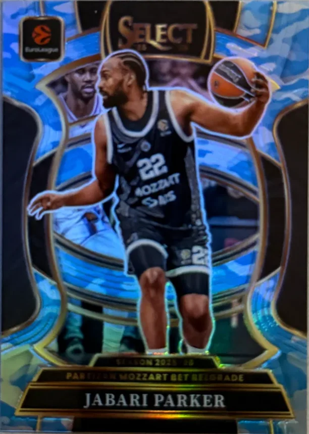 2023-24 Jabari Parker Panini Select Blue Camo 71
