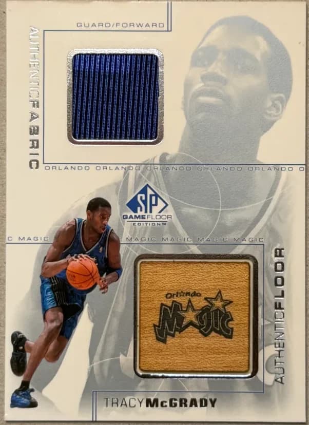 2001 Tracy McGrady Upper Deck SP Game Floor Edition TM-C