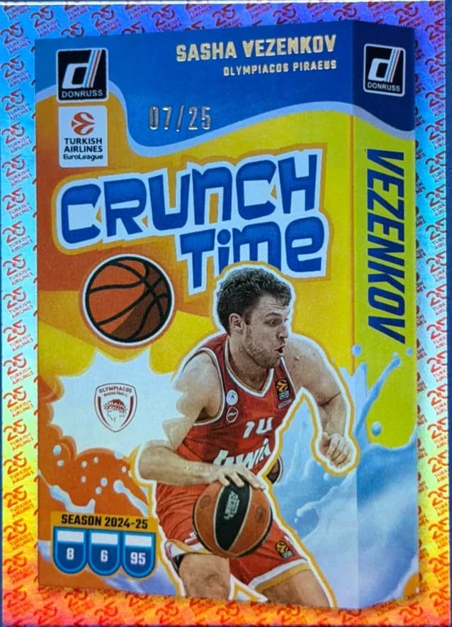 2024-25 Sasha Vezenkov Panini Donruss EuroLeague 4