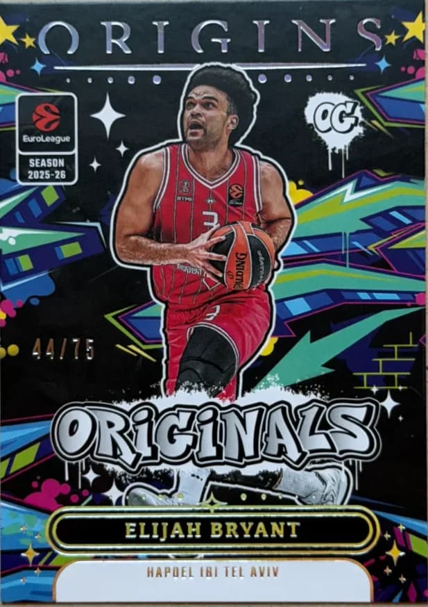 2025-26 Elijah Bryant Panini Origins EuroLeague Basketball 11