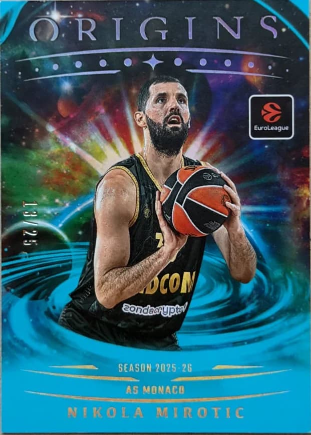 2025-26 Nikola Mirotic Panini Origins EuroLeague Basketball 43