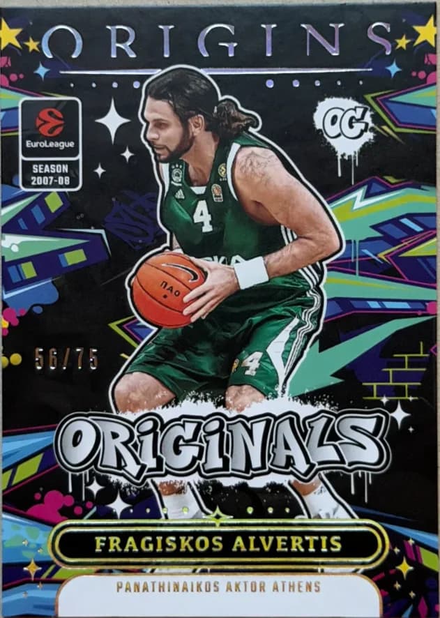 2025-26 Fragiskos Alvertis Panini Origins EuroLeague Basketball 25
