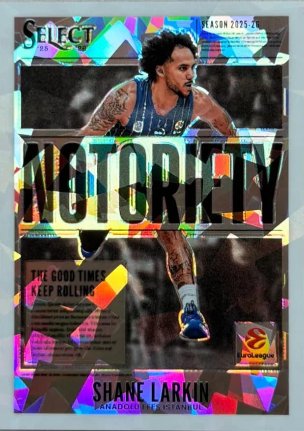 2025-26 Shane Larkin Panini Select Cracked Ice 20