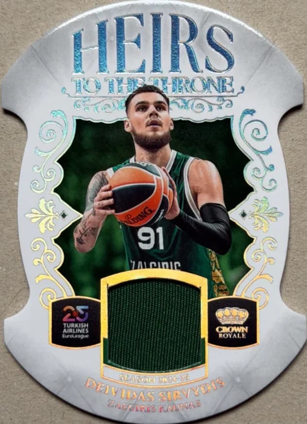 2024-25 Deividas Sirvydis Panini Crown Royale HTT-DEI