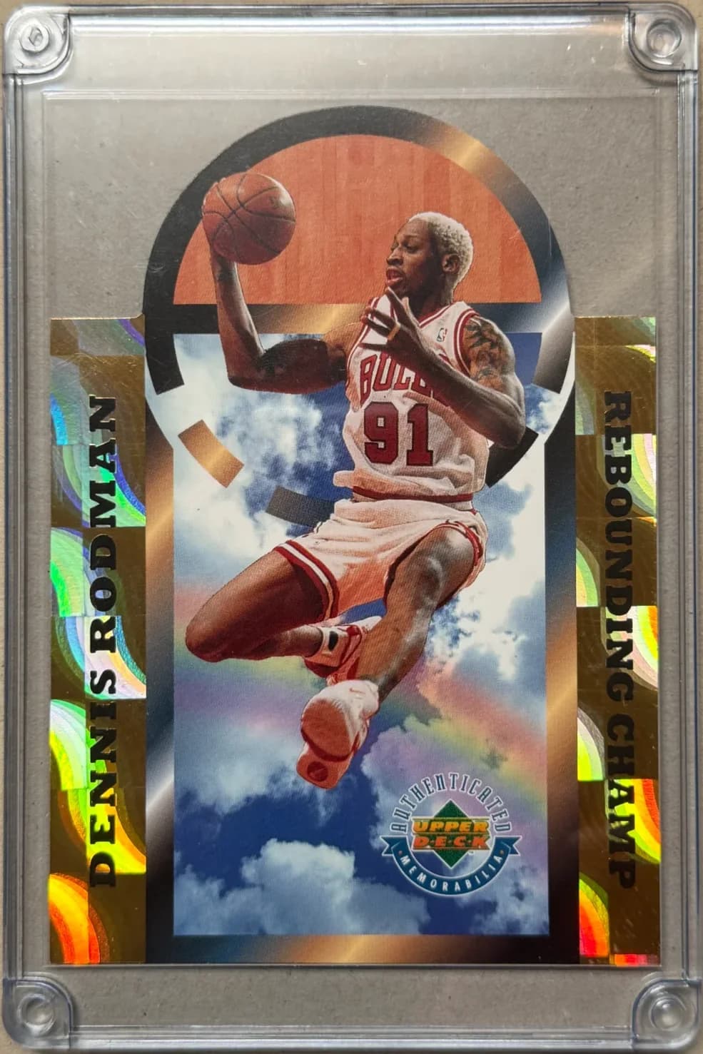 1996 Dennis Rodman Upper Deck Upper Deck Authenticated