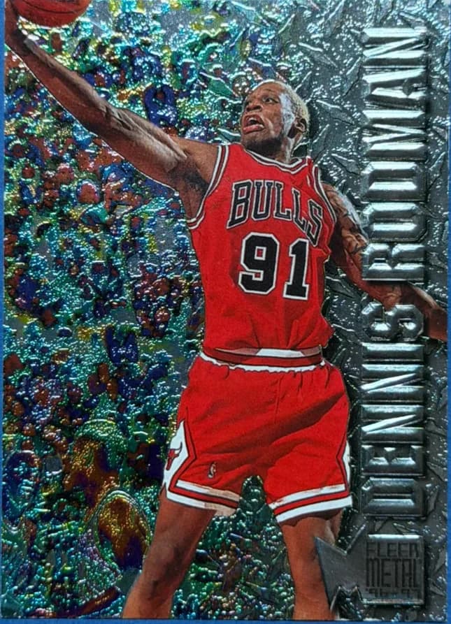 1996-97 Dennis Rodman Fleer Metal 15