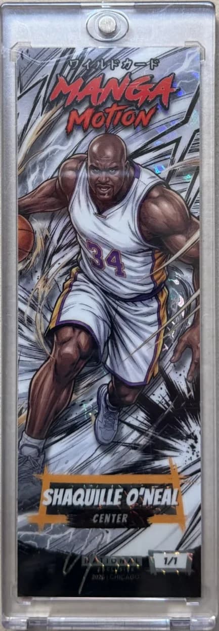 2023 Shaquille O'Neal Wild Card Manga Motion SGVMMA2-S02