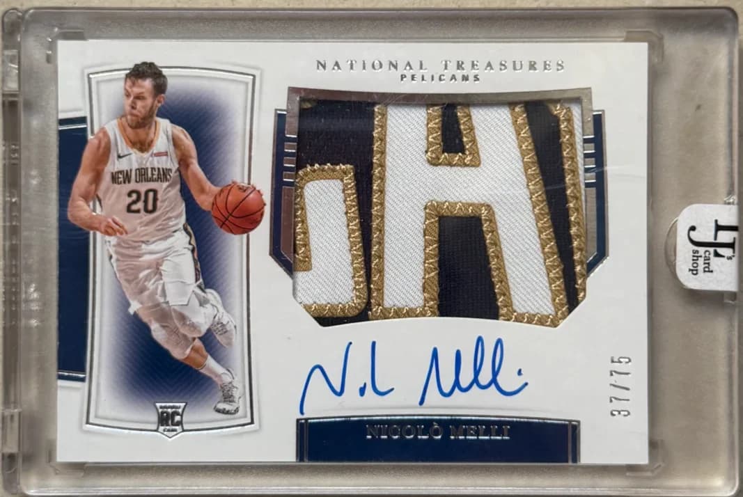 2019-20 Nicolò Melli Panini National Treasures 135