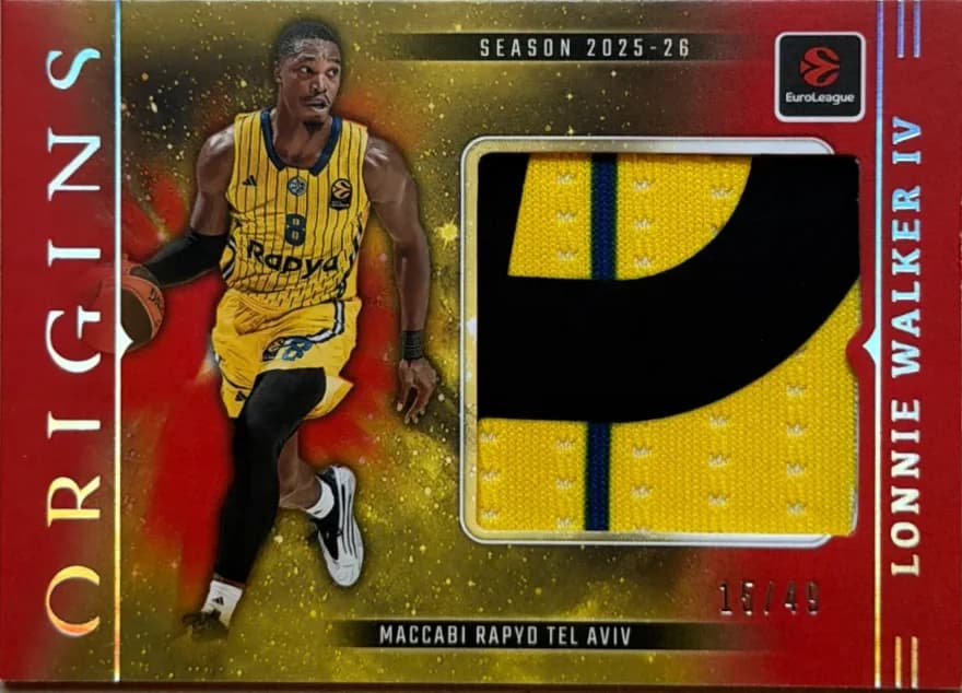 2025-26 Lonnie Walker IV Panini Origins Red EJM-WAL