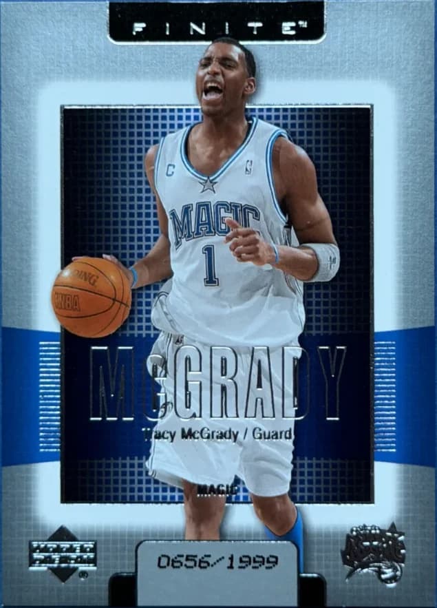2003 Tracy McGrady Upper Deck Finite 132