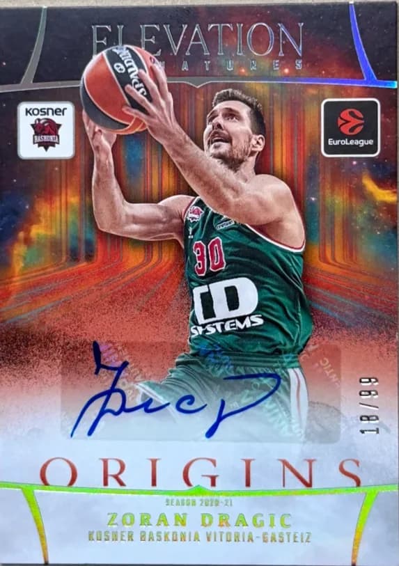 2023-24 Zoran Dragic Panini Origins ES-ZOR