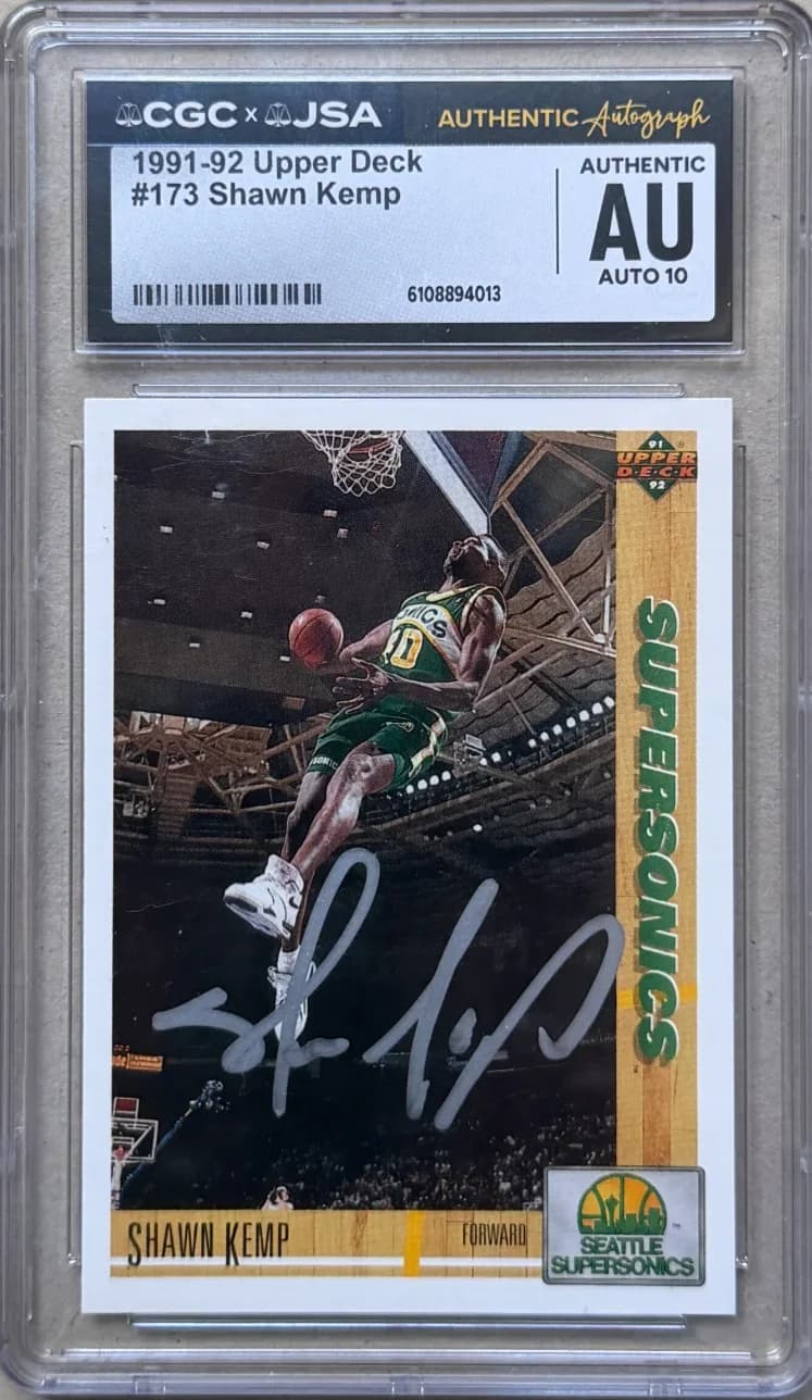 1991-92 Shawn Kemp Upper Deck Upper Deck 173