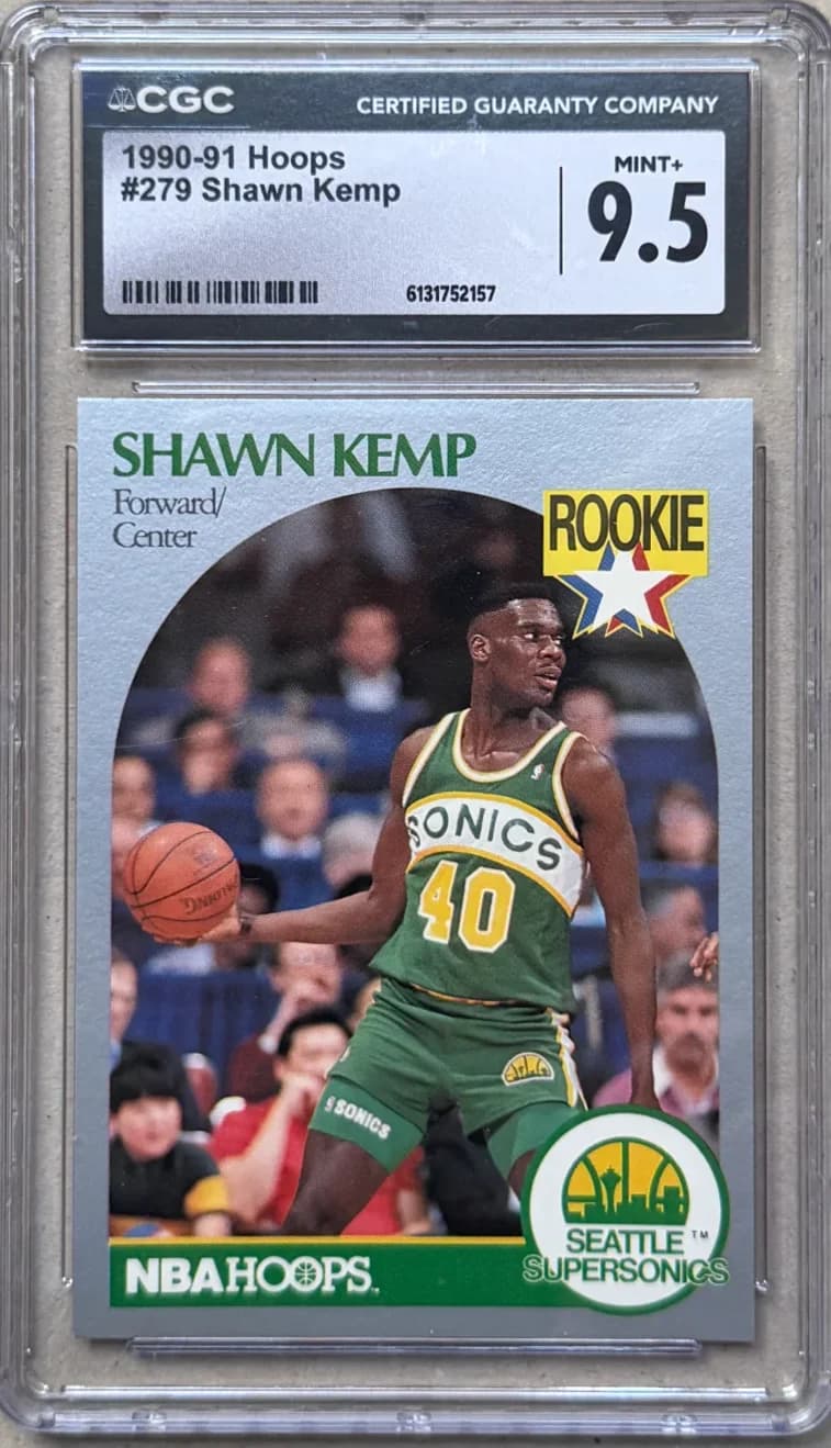 1990-91 Shawn Kemp Hoops Hoops 279